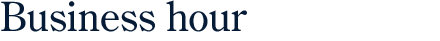 Business hour